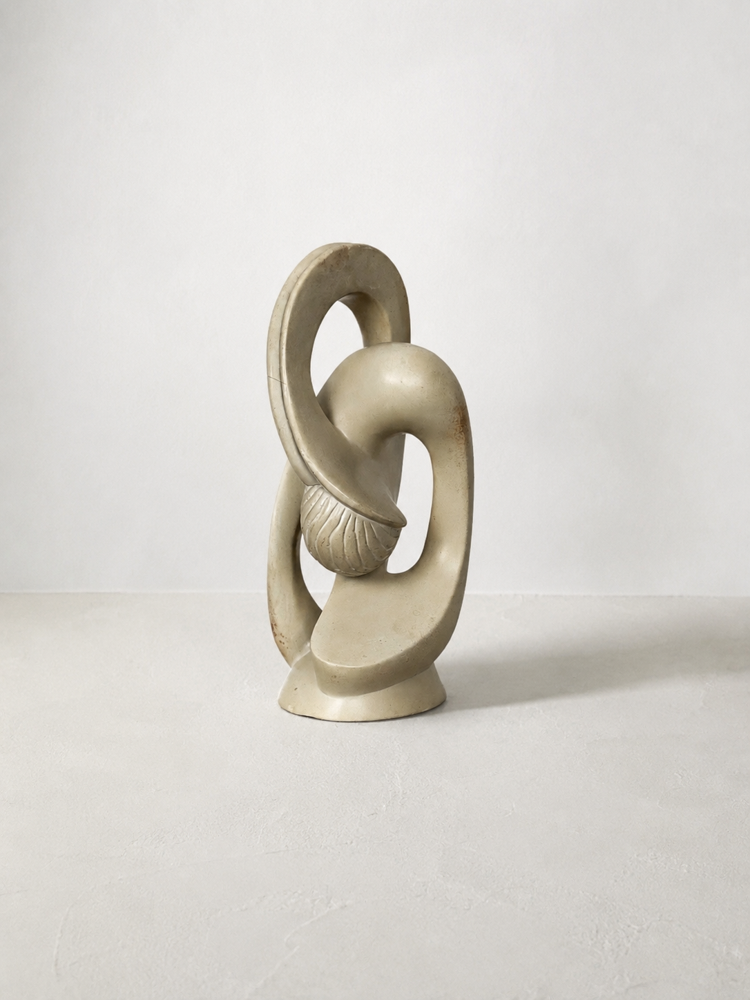 Abstract Soapstone Sculpture