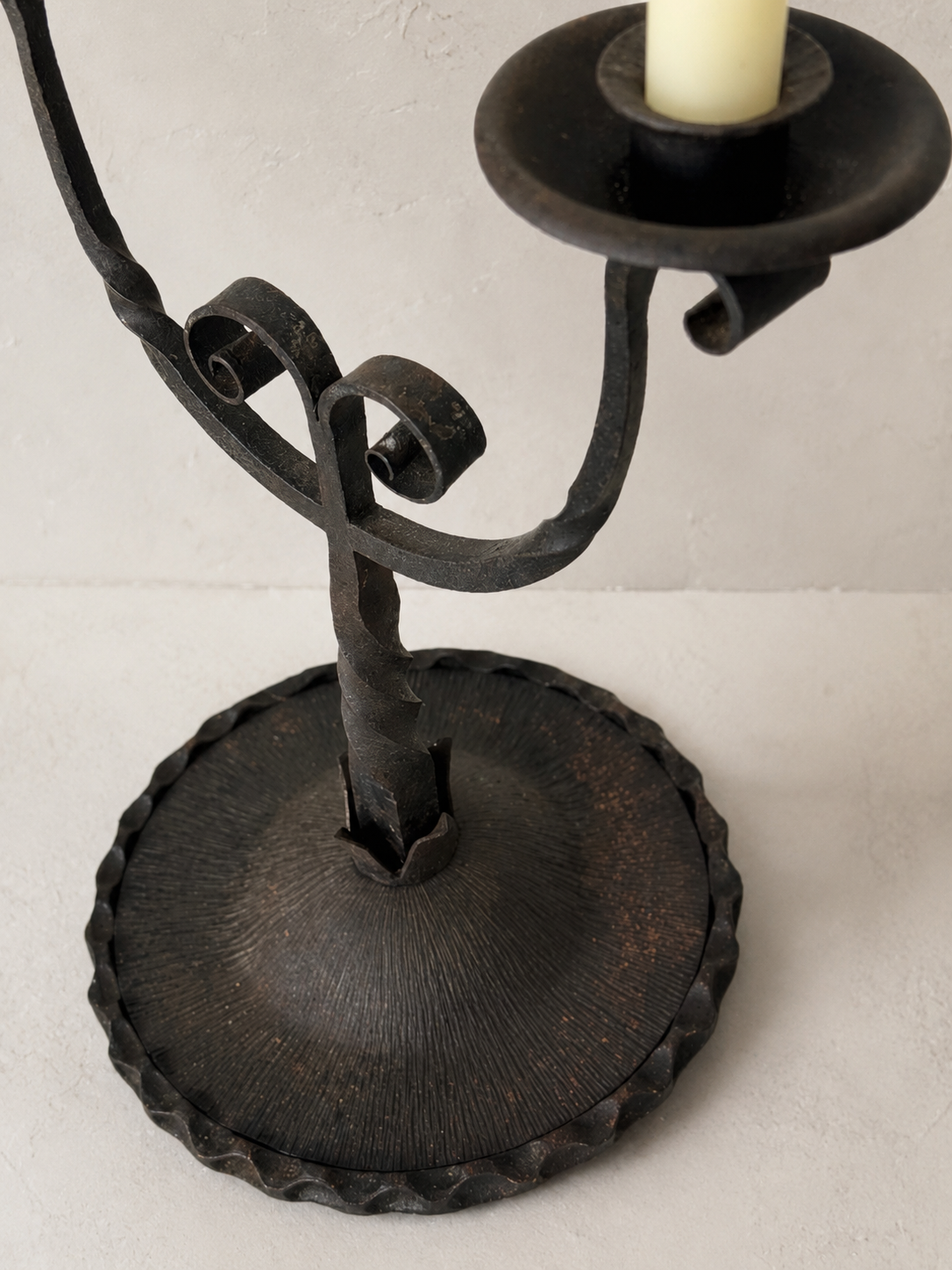 French Wrought Iron Candelabra