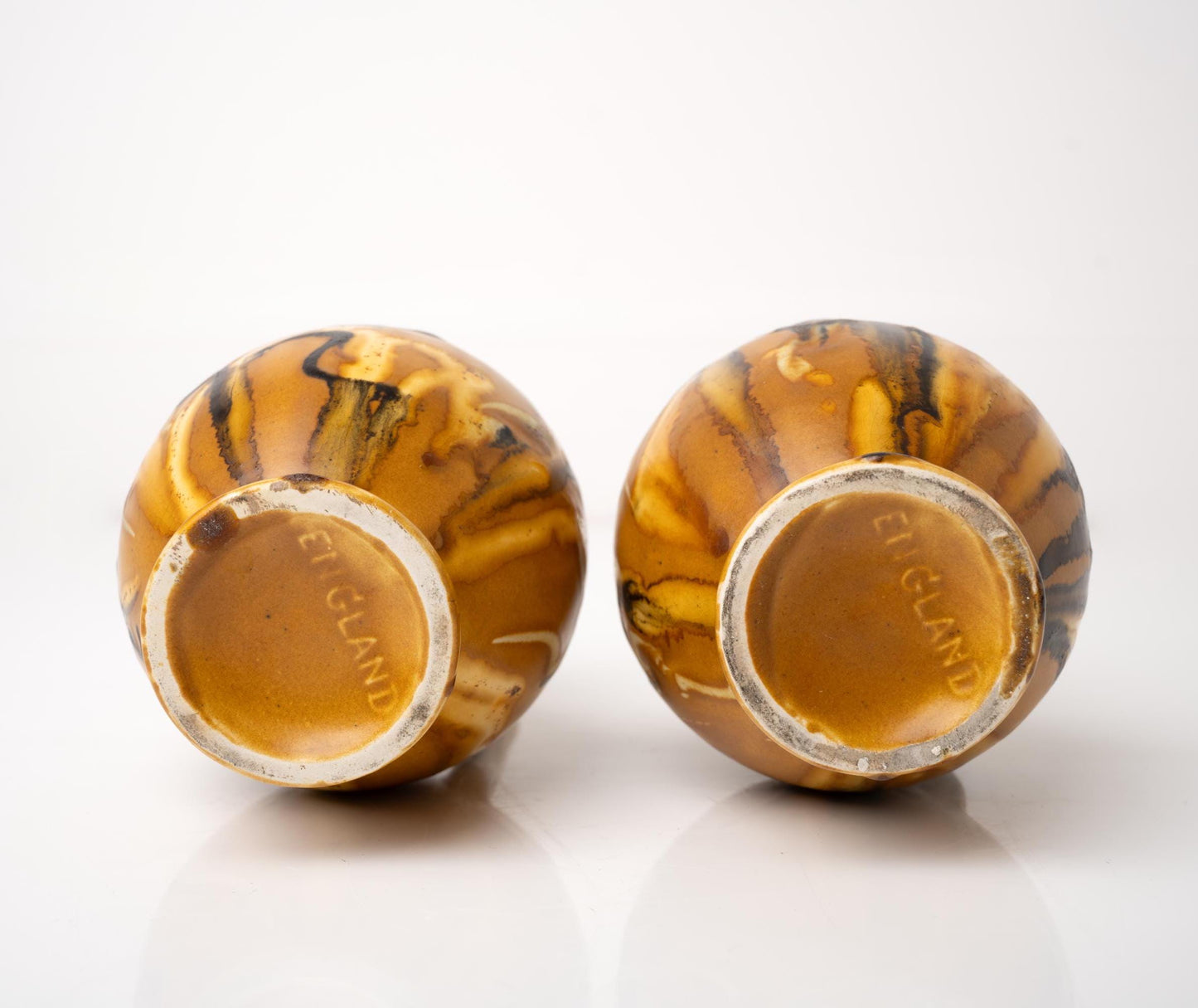 Pair of French Ceramic Pitcher Vases