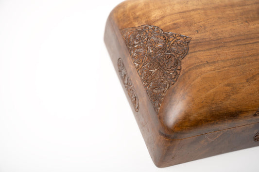 Carved Indian Wood Box