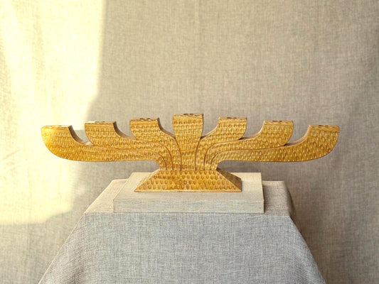 Scandinavian Wooden Candelabra