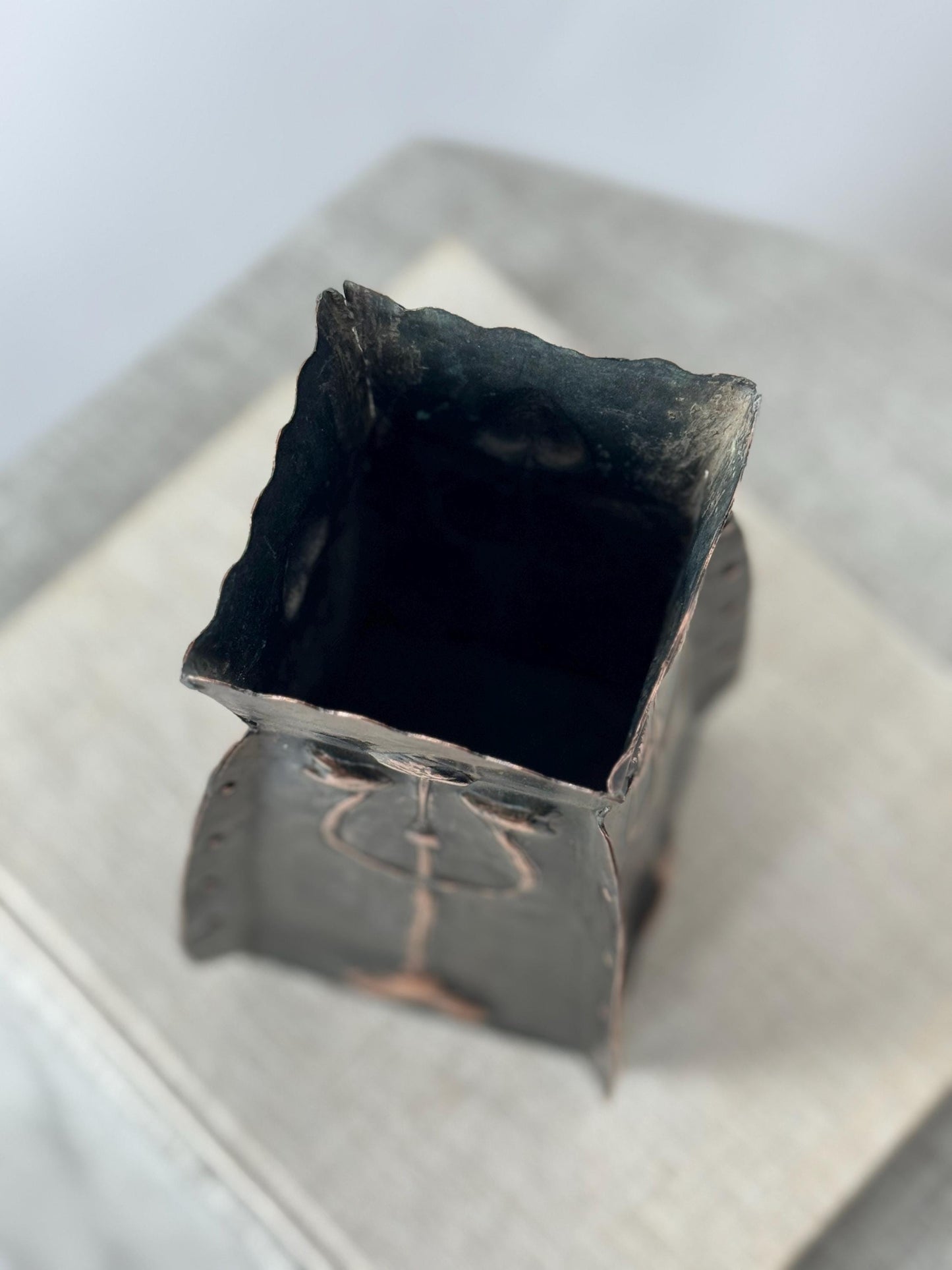 Arts & Crafts Copper Vase
