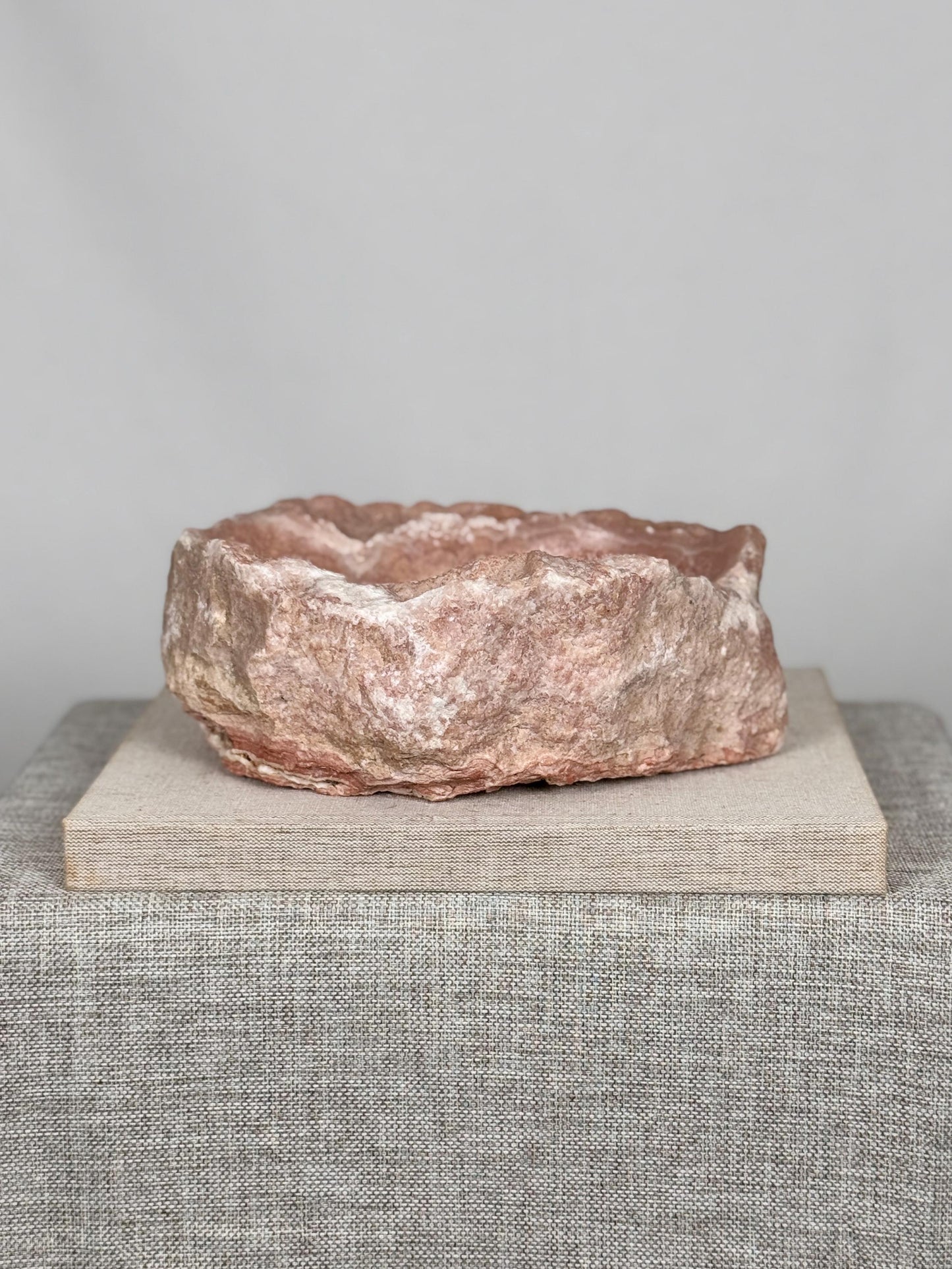 Pink Calcite Onyx Catchall Dish