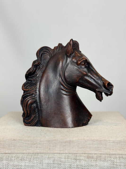 Horse Bust Sculpture