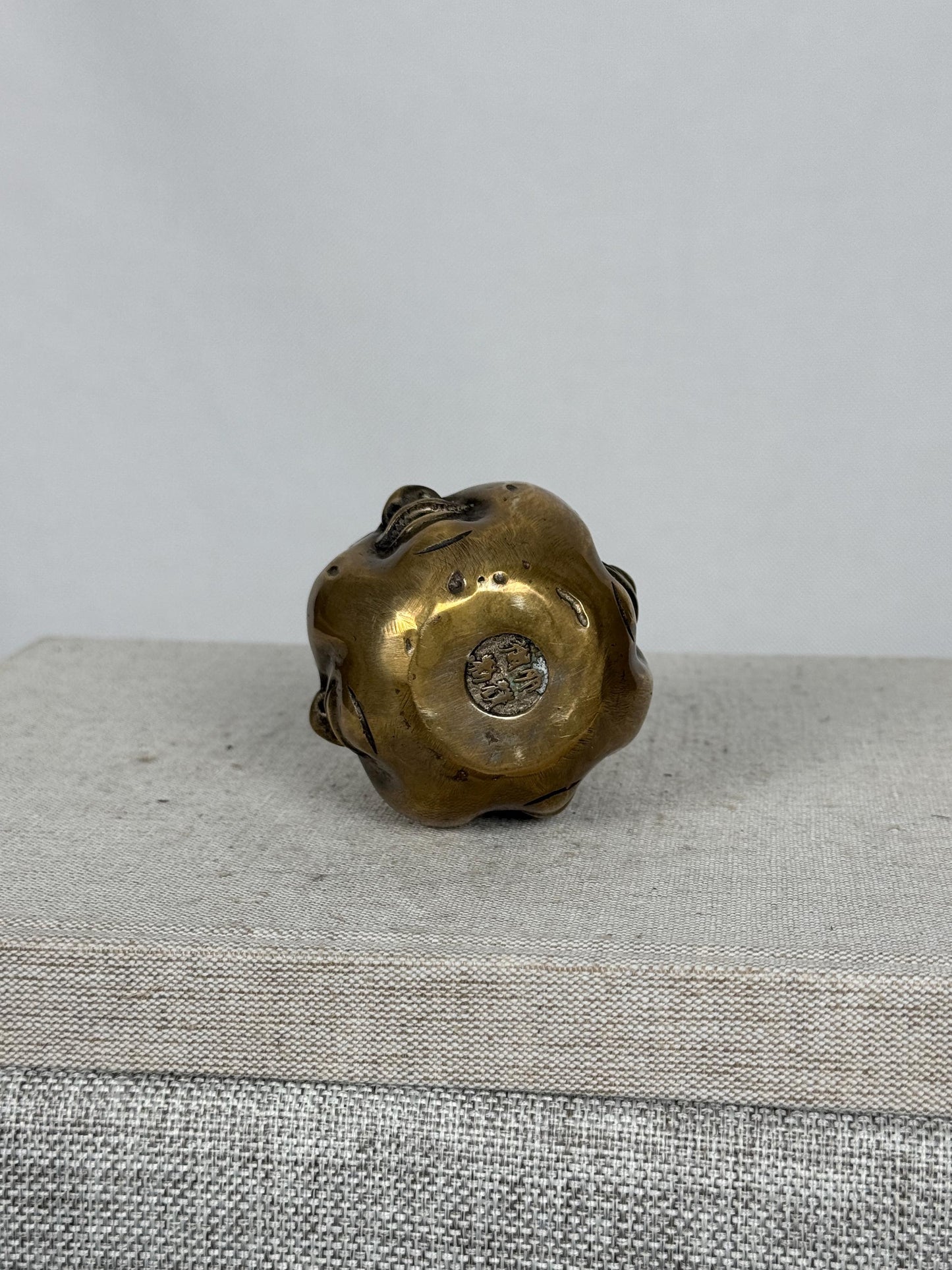 Brass Four Face Buddha Sculpture