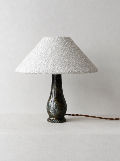Serpentine Stone Table Lamp