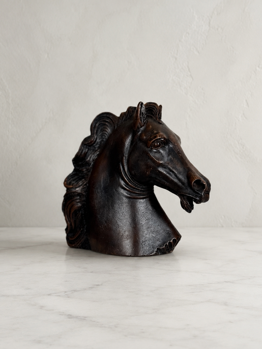 Horse Bust Sculpture