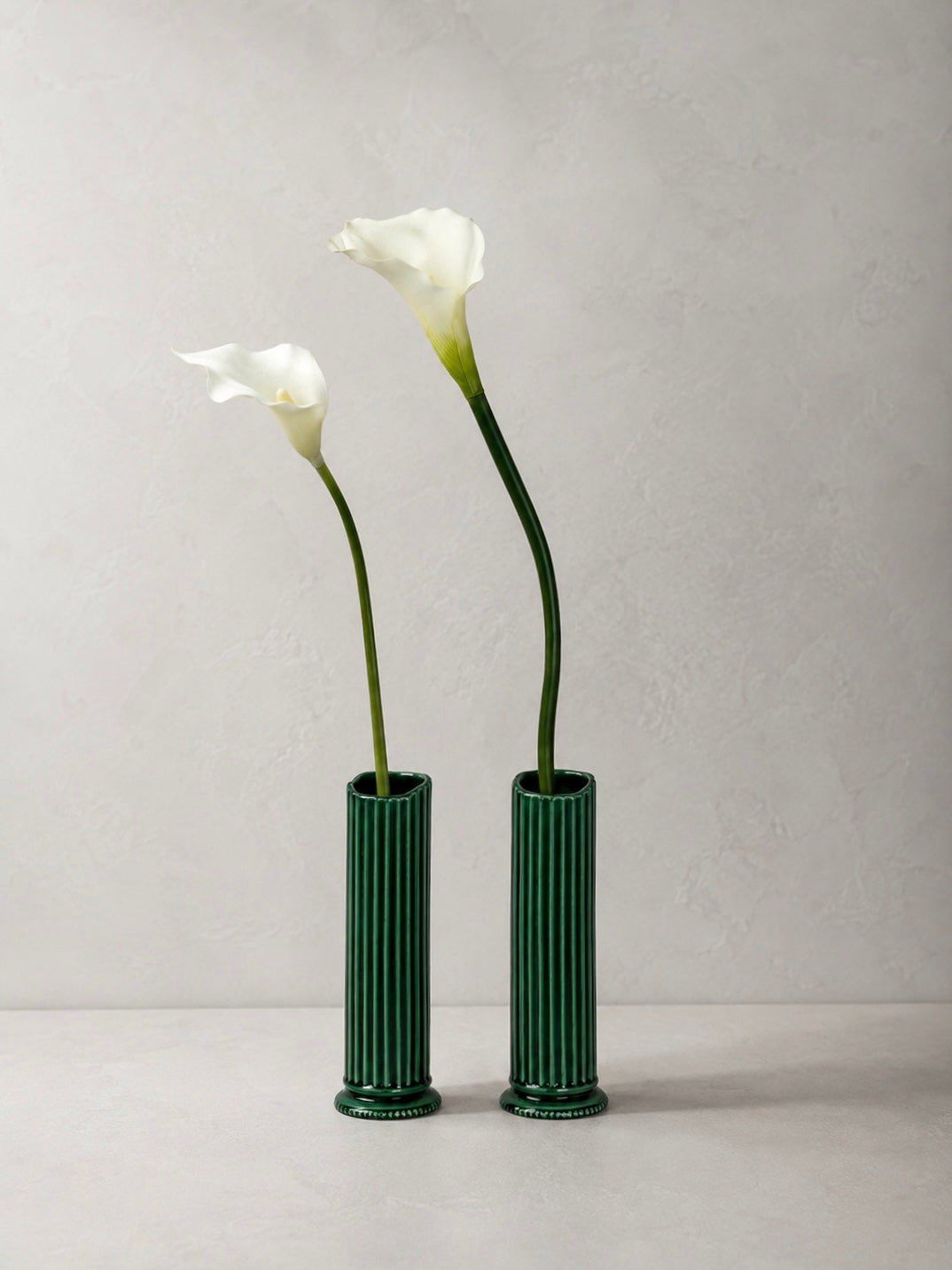 Pair of Trentham Art ceramic bud vases