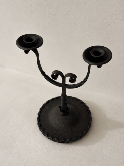 French Wrought Iron Candelabra