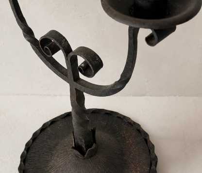 French Wrought Iron Candelabra