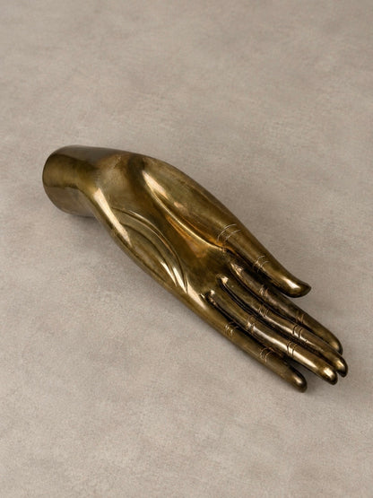 Sculptural Brass Hand Sculpture