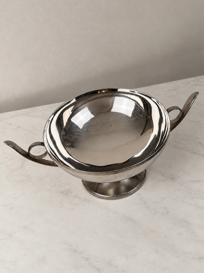 French Pedestal Bowl by Bouillet & Bourdelle