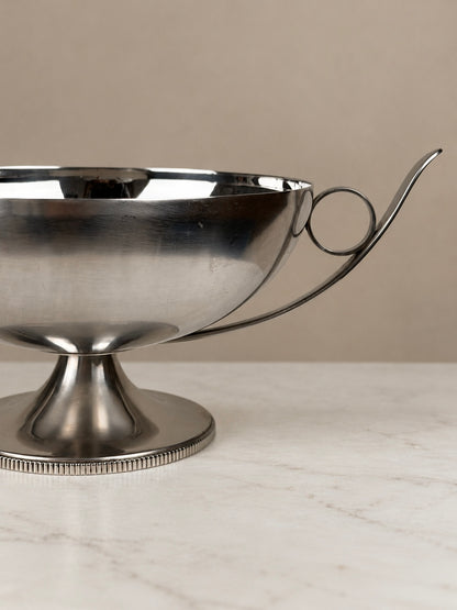 French Pedestal Bowl by Bouillet & Bourdelle