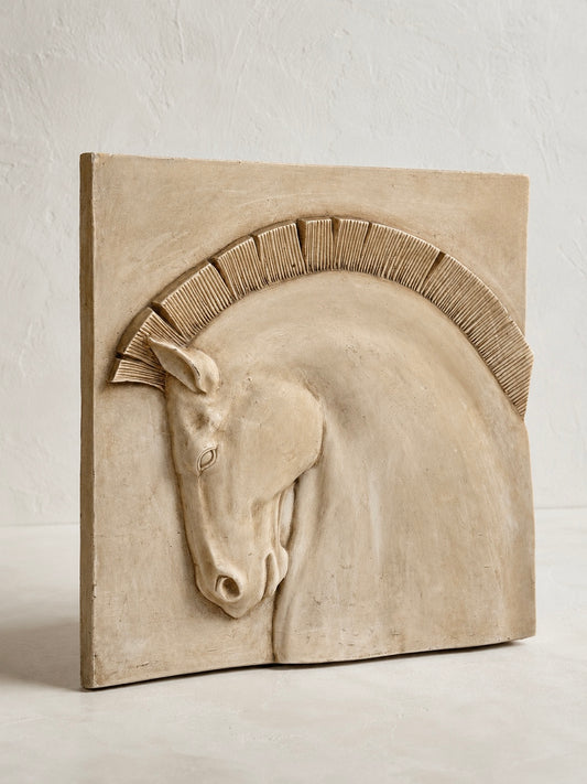 Large Horse Wall Sculpture