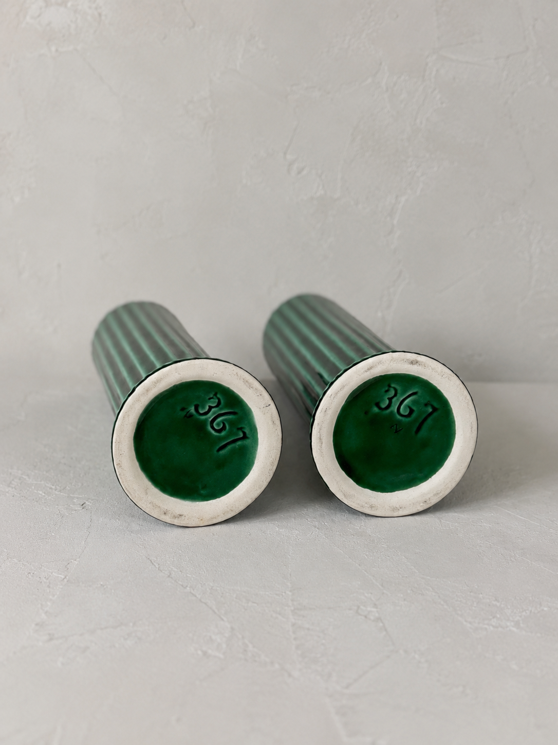 Pair of Trentham Art Ceramic Bud Vases