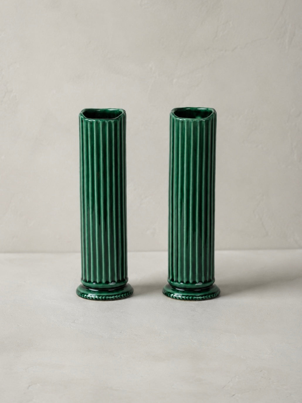 Pair of Trentham Art Ceramic Bud Vases