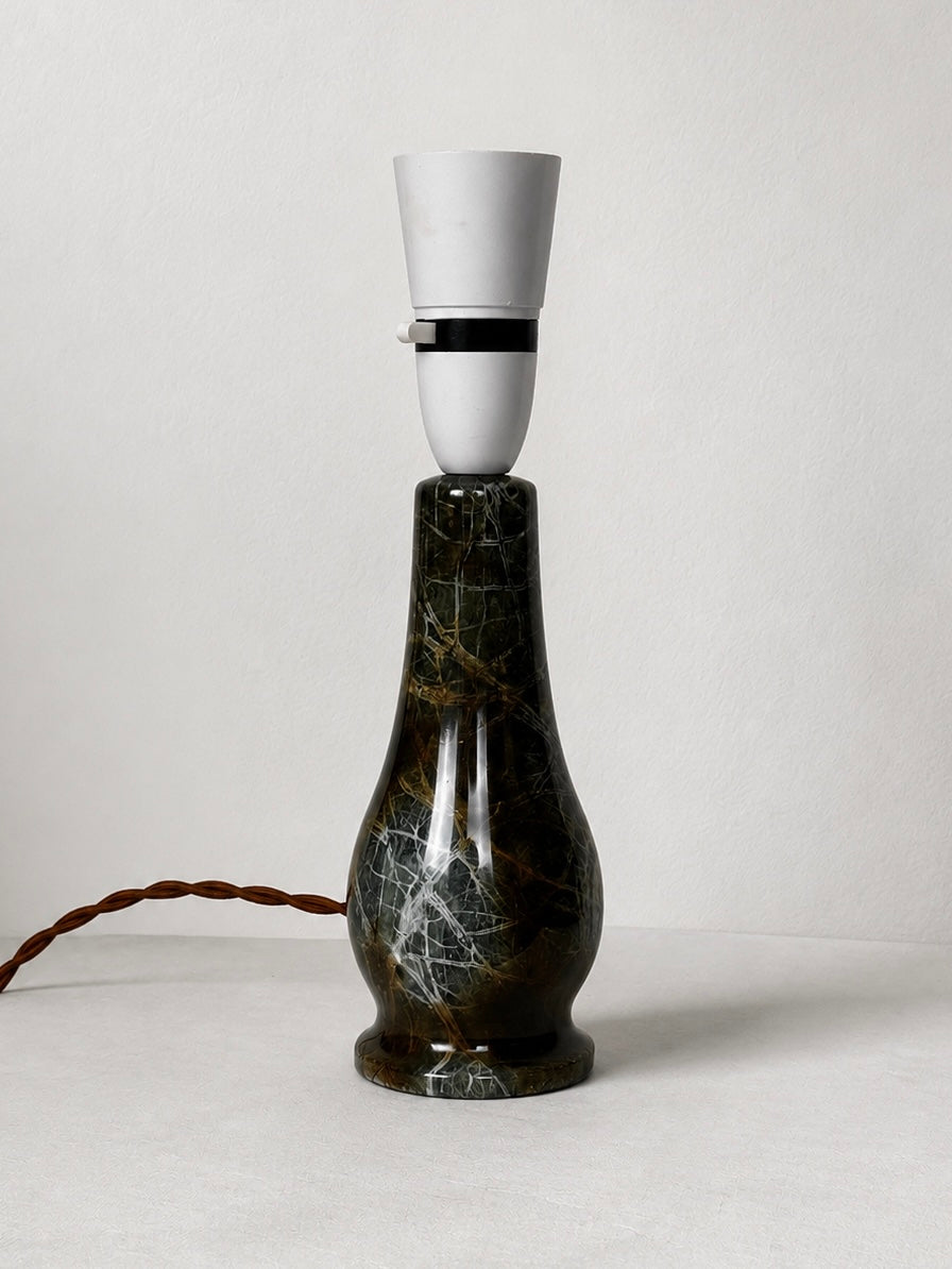 Serpentine Stone Table Lamp