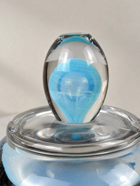 Murano Art Glass Dish and Cover