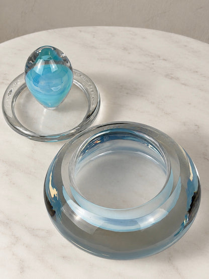 Murano Art Glass Dish and Cover