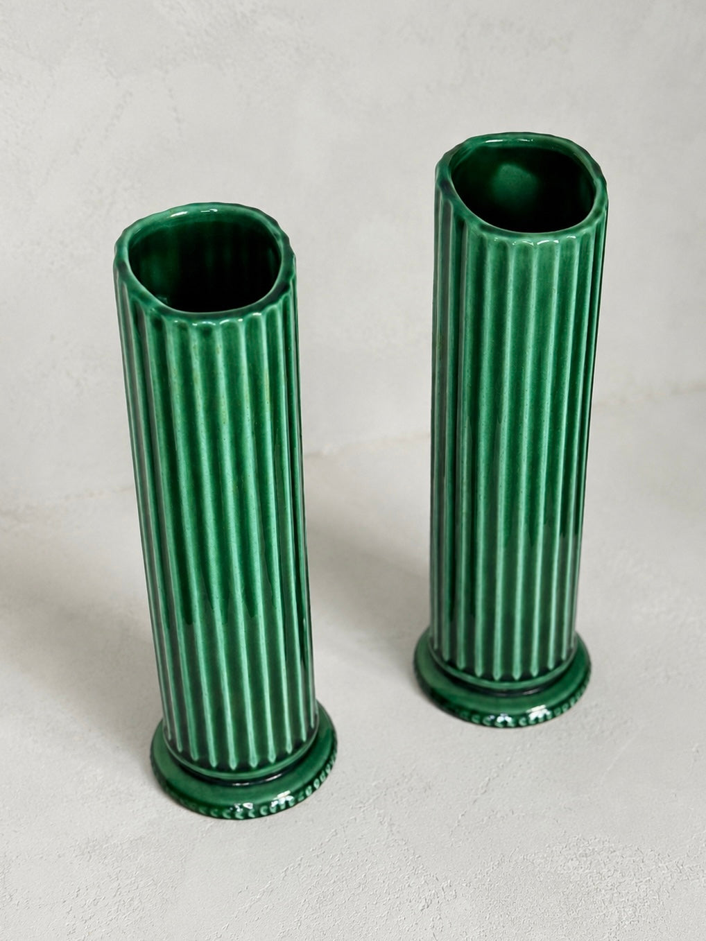 Pair of Trentham Art Ceramic Bud Vases
