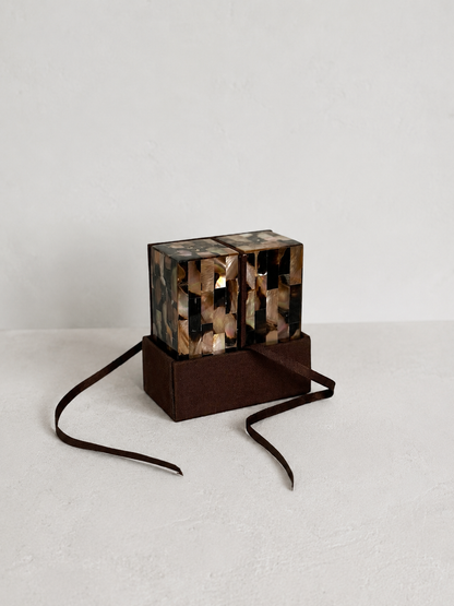 Mother of Pearl Salt and Pepper Shakers