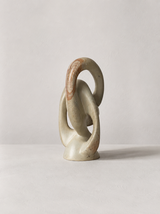 Abstract Soapstone Sculpture