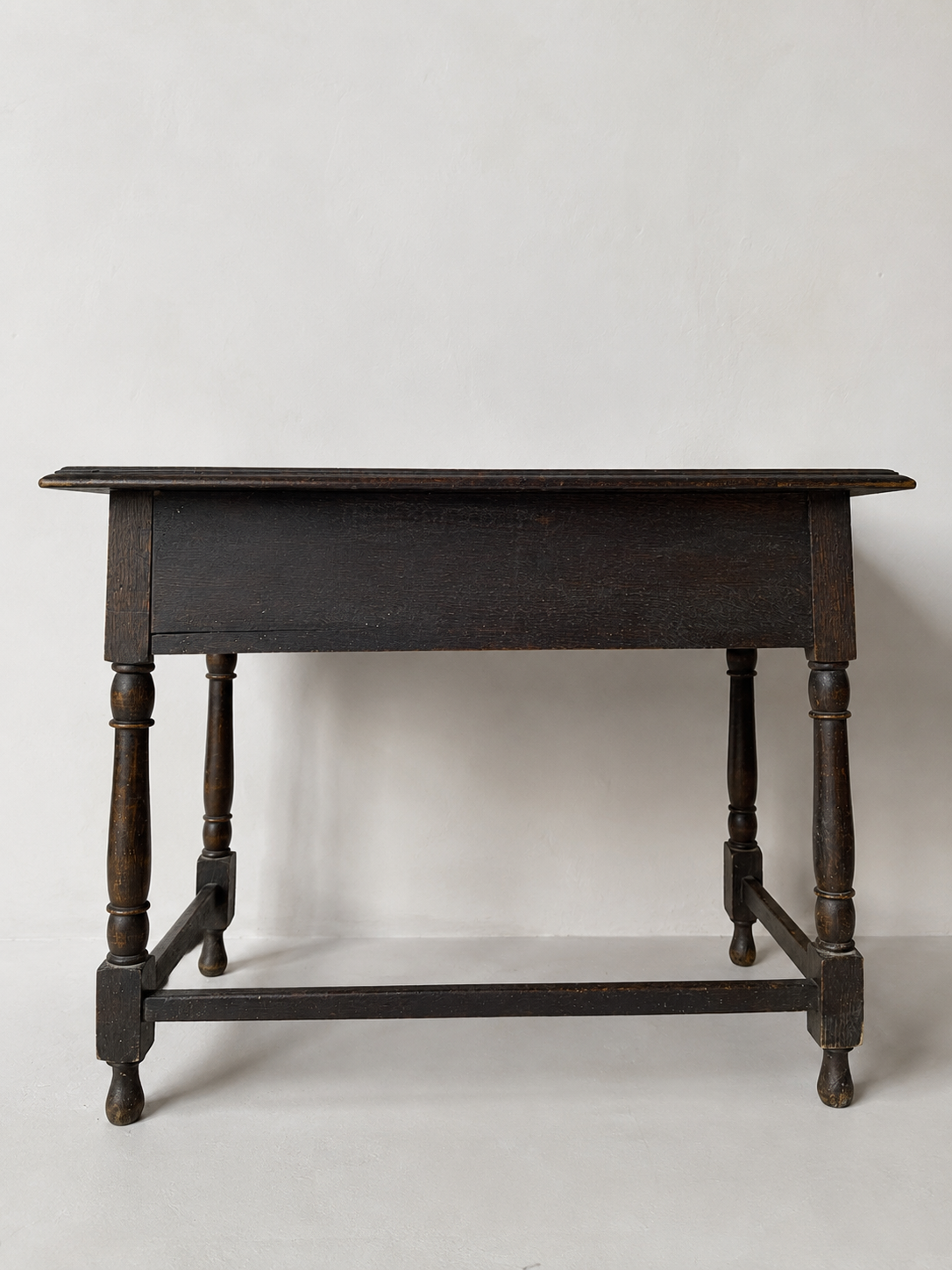 Antique Victorian Oak Green Man Side Table