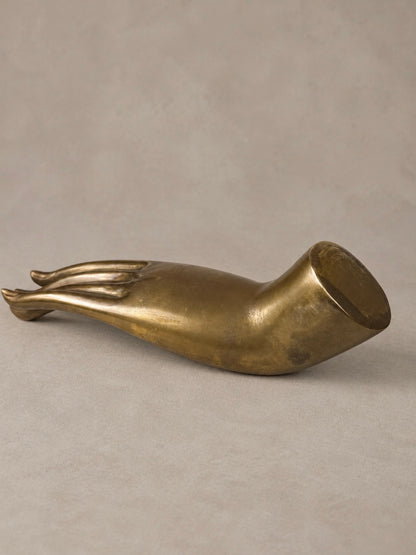 Sculptural Brass Hand Sculpture