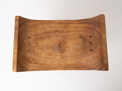 Ashanti Carved Wooden Stool