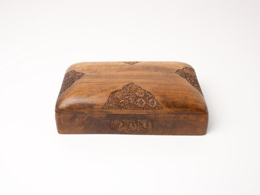 Indian Carved Wood Box