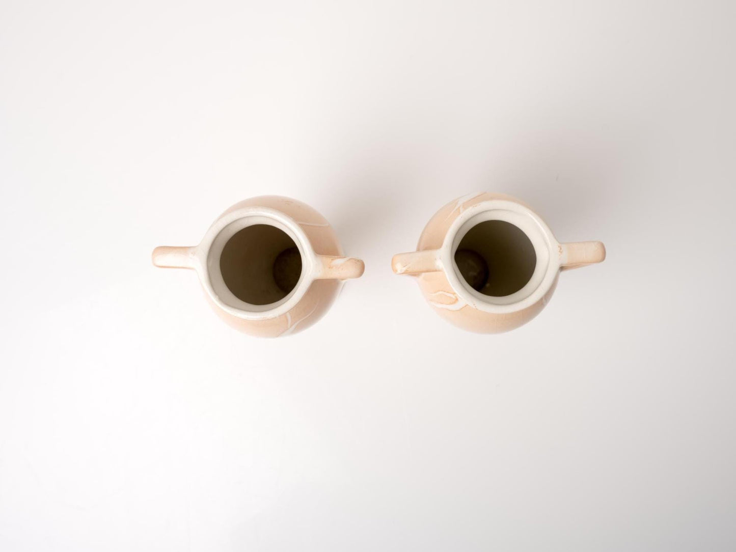 Pair of Art Deco Vases | 1920s Ceramic Vase Set | Matching Vases