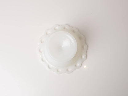 Milk Glass Pedestal Bowl