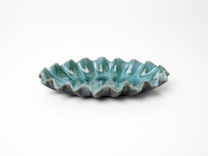 Scalloped Ceramic Dish