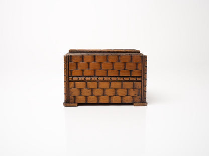 Carved Wooden Trinket Box, 1970s