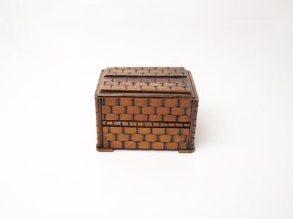 Carved Wooden Trinket Box, 1970s