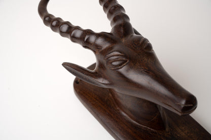 African Bust Wall Sculpture