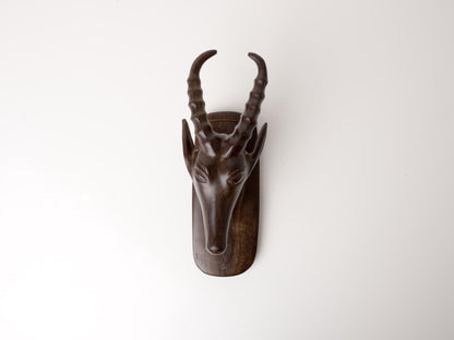 African Bust Wall Sculpture