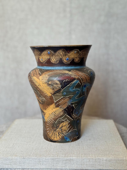 Studio Pottery Vase by Jackie Walton