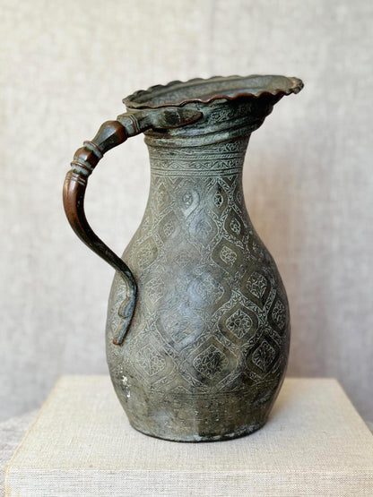 Antique Middle Eastern Ewer, 19th Century