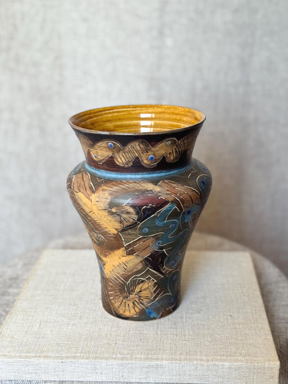 Studio Pottery Vase by Jackie Walton