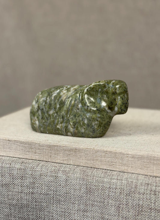 Snowflake Epidote Stone Sculpture