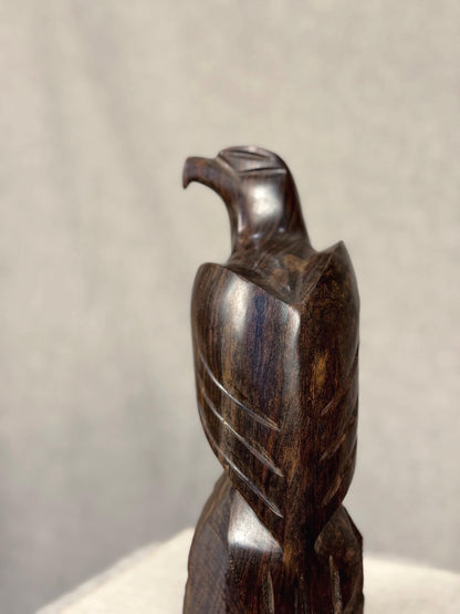 Carved Ironwood Bird Sculpture