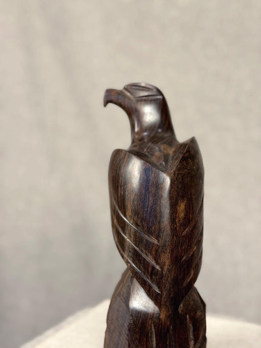 Carved Ironwood Bird Sculpture