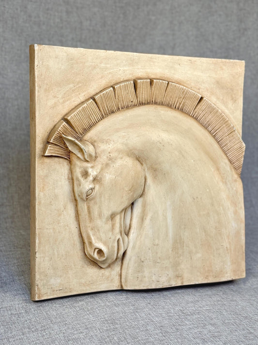 Large Horse Wall Sculpture