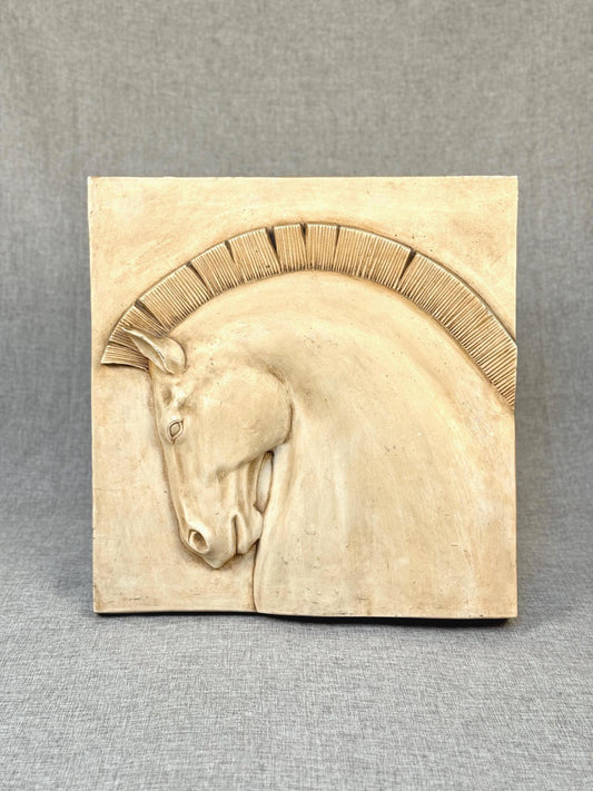 Large Horse Wall Sculpture