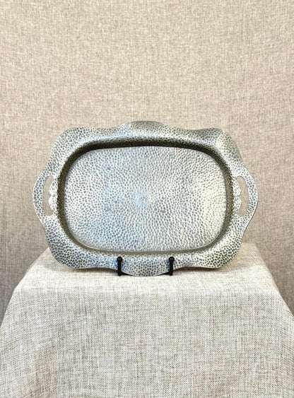 Hammered Pewter Tray, 1950s