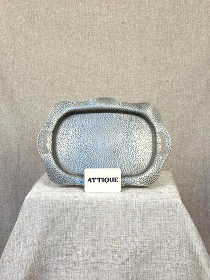 Hammered Pewter Tray, 1950s