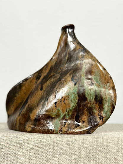 Sculptural Ceramic Art Vase