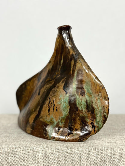 Sculptural Ceramic Art Vase
