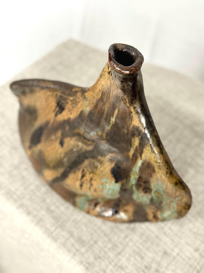 Sculptural Ceramic Art Vase